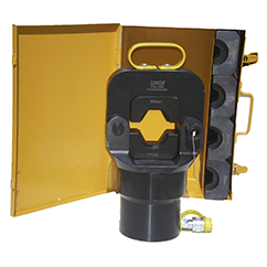 DCH55 - 400/1000 DROF Cabezal Hidráulico Dados Hexagonales Intercambiables de 400 a 1000 mm2 (800 kcmil - 2000 kcmil)